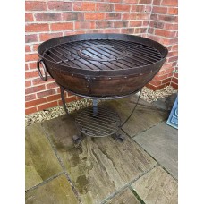 Iron Indian Kadai Fire Pit Bowl