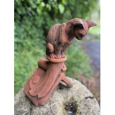Curious Cat Roof Finial