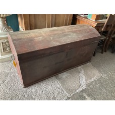 Antique Dome Topped Marriage Chest