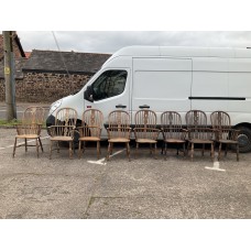 Set of 8 Windsor High Back Chairs