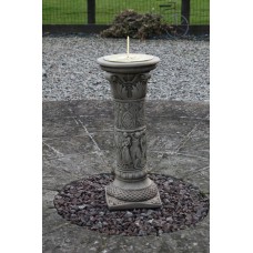 Fluted Cherub Sundial
