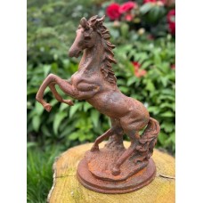Rearing Horse Statue