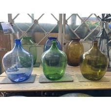 Coloured Glass Jars