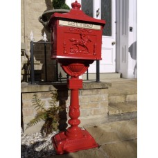 Post Box decorative on stand